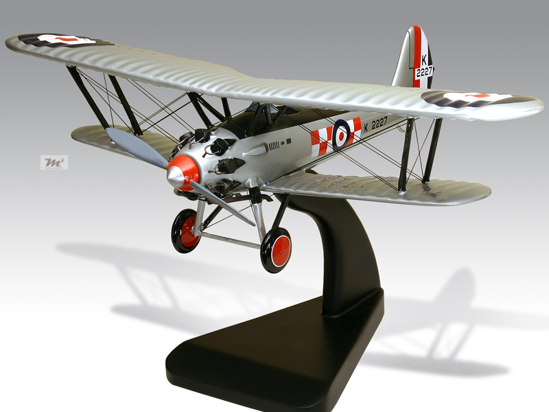 1927 1:72 Doppeldecker Flugzeuge Altaya Diecast Bristol Bulldog UK 